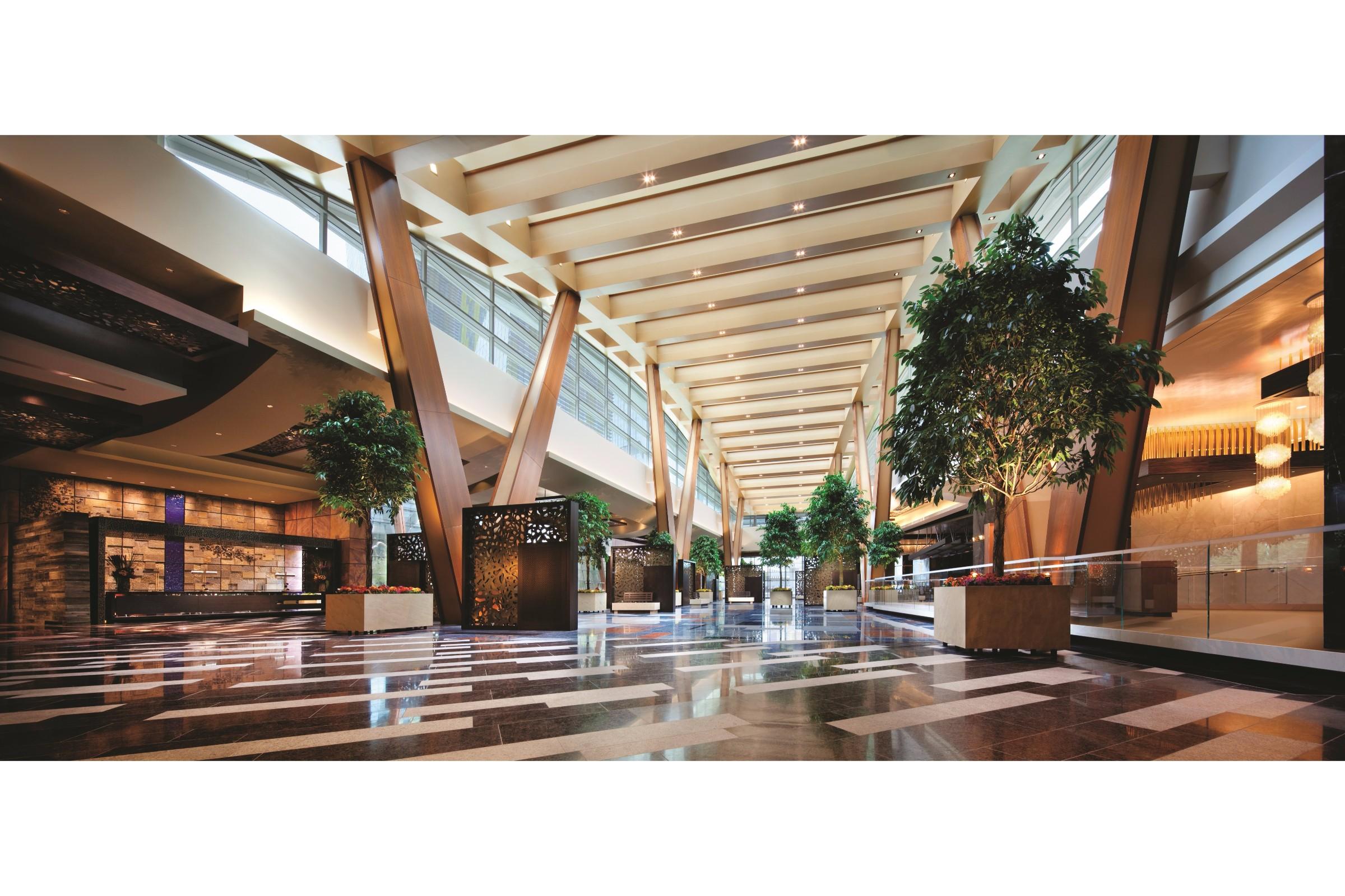 Aria Resort & Casino Las Vegas Esterno foto The interior of the shopping mall