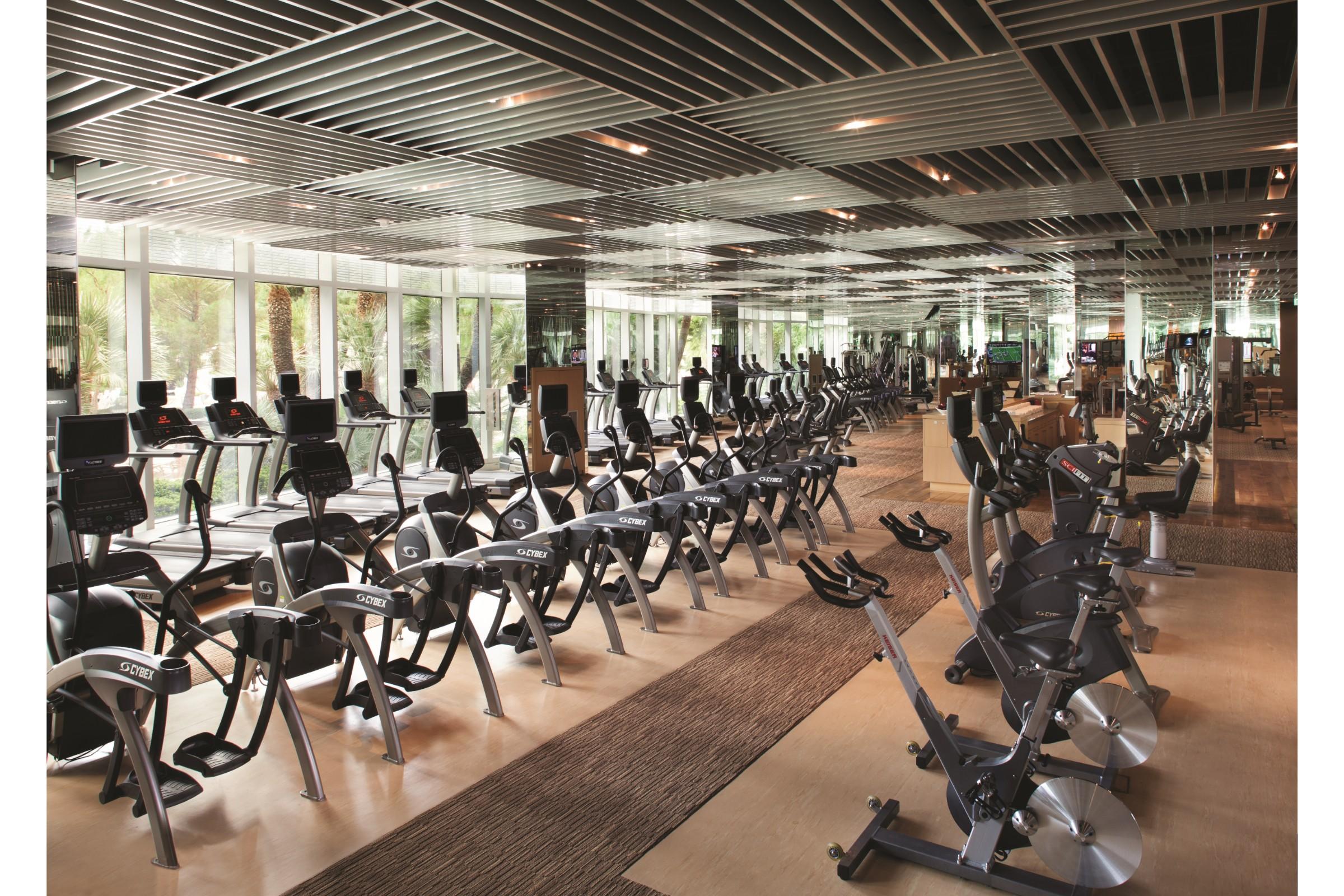 Aria Resort & Casino Las Vegas Esterno foto The gym at the InterContinental